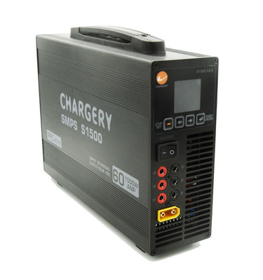 qualità  30V 24V 1500W Adjustable UAV SMPS Battery Charger Compact E Rickshaw 68mm 60A fabbrica