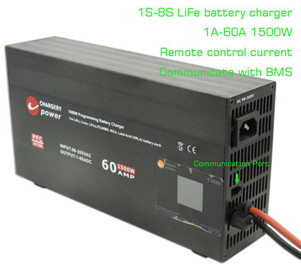 Caricabatterie ricaricabili Lifepo4 LFP Ac To Dc 4S-8S 1500W 29.2V