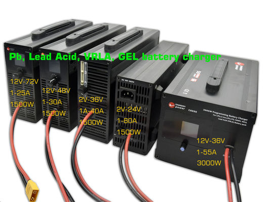 2V 12V 24V VRLA AGM Ac To Dc Caricabatterie Per E-Bike E-Motorcycle