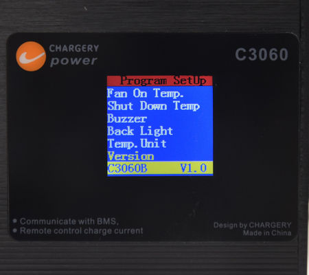 Caricabatterie regolabile da 29.7V 11S LTO per moto E scooter 1A-60A