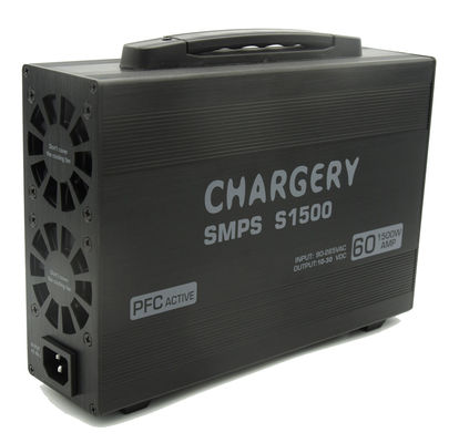 24V 1500W SMPS RC Elicottero Ebike caricabatterie portatile