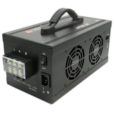48V 3000W 13S LiPo, NMC, LiFe, LiTo, Pb, VRLA Acido di piombo AGM, GEL Caricabatterie per e-bike, moto elettrica 1-55A