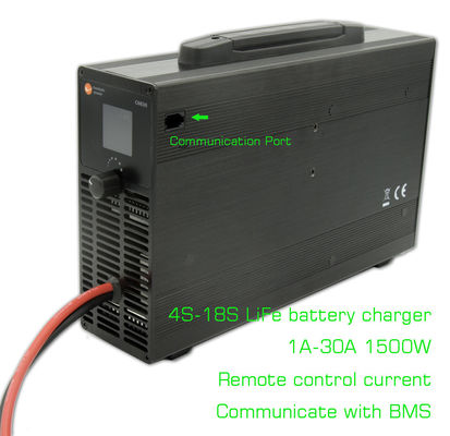 58.4V Vrla LFP Lithium Lifepo4 batteria caricabatterie 8S 12S 16S 18S personalizzato
