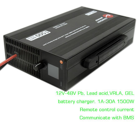 24V 36V 48V Pb VRLA Valve Regulated Lead Acid Battery Charger SMPS per motociclette