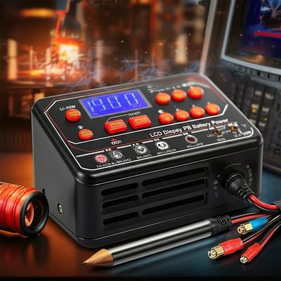 Display LCD Potenza PB Batteria Lipo caricabatterie Scaricatore 1-6S bilanciatore 150W