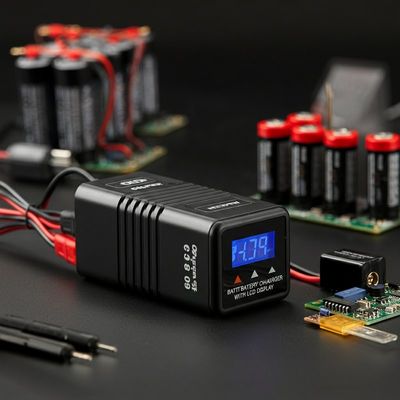 6S 3s 4s Lipo Battery Charger Discharger Con Display LCD 5W OEM